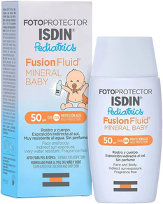 FOTOPROTECTOR ISDIN PEDIATRICS FUSION FLUID MINERAL BABY SPF 50. 50 ML