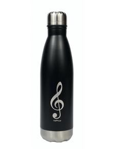 Regalo música: Termo 500 ml Clave De Sol Negro