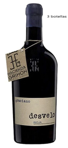 Estuche de 3 botellas Regalo /DoCa Rioja/ Desvelo Graciano 