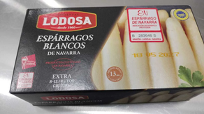 Espárragos Lodosa Denominación de Origen 8-12 frutos 