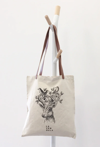 Bolsa  de tela 100% de algodón Lavandula