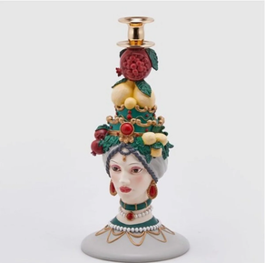 PORTAVELAS SICILIA AZUL