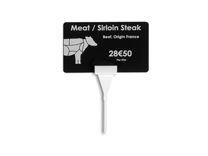 Porta tarjetas pincho fino