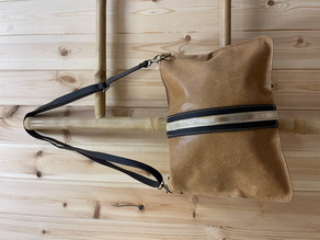 Bandolera Piel Fam Camel 