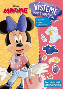 MINNIE - VISTEME CON PEGATINAS 2