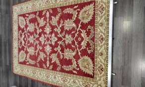 Alfombra Kazak roja 140 x 200 