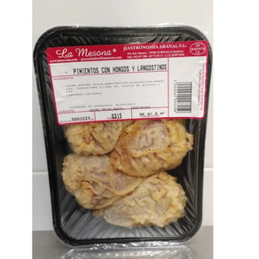 Onddoz betetako piperrak, otarrainxkekin