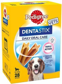 BARRITAS PEDIGREE DENTASTIX T.10-25KGS. 28 STICKS