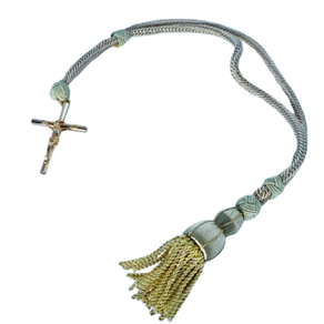 Cordón con Cruz dorada Primera Comunión