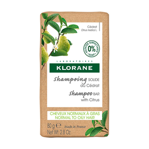 KLORANE CHAMPÚ SOLIDO A LA CIDRA. CABELLO NORMAL A GRASO