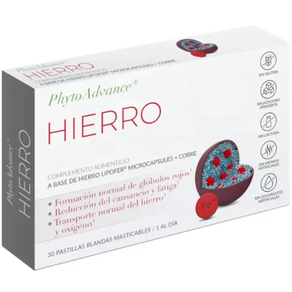 HIERRO PHYTO ADVANCE (PASTILLAS MASTICABLES)