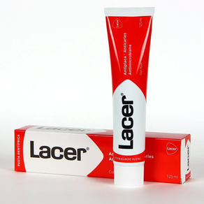 LACER PASTA DENTÍFRICA ANTIPLACA, ANTICARIES, PROTECCIÓN DIENTES Y ENCÍAS 125 ml