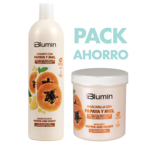 Champú + Mascarilla Papaya y Miel