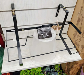 SOPORTE FORJA AJUSTABLE PARA JARDINERA EXTENSIBLE