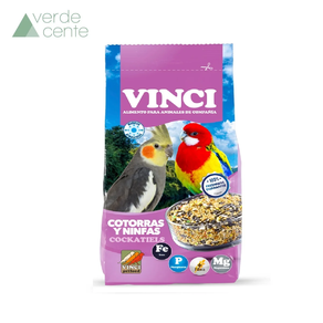 MIXTURA COTORRA Y NINFAS VINCI 1KG