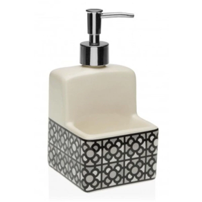 Dispensador jabon Baldosa de Bilbao gris