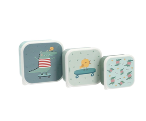 3 cajas almuerzo TUTETE - Croc