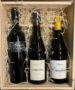 Estuche Nº3  Navidad 2025 Toro,Champagne, Ribeira Sacra 