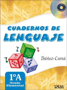 Libro de musica: Cuaderno lenguaje musical 1A con CD Grado Elemental Ibáñez Cursa Real Musical