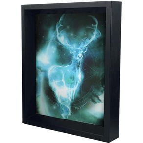 CUADRO 3D PATRONUS HARRY POTTER