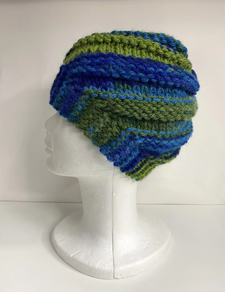 Gorro hecho a mano de lana merino.