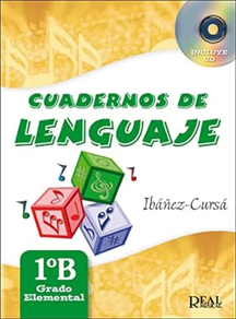 Libro de musica: Cuaderno lenguaje musical 1B con CD Grado Elemental Ibáñez Cursa Real Musical