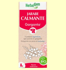 HERBALGEM JARABE CALMANTE GARGANTA IRRITADA 150ml