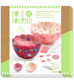 DIY CUENCOS DECORATIVOS DE PAPEL DJECO