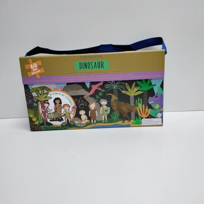 Puzzle gigante de suelo dinosaurios