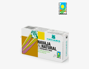 Navajas y alga Espagueti de mar