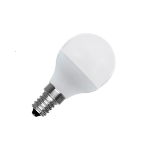 Bombilla Led esférica e14 3000k 4 unidades