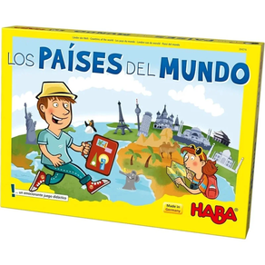 Los países del mundo Juego de mesa de Haba