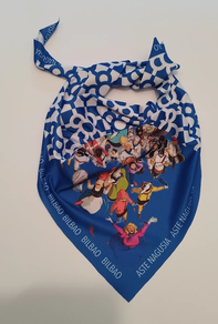 Pañuelo baldosa cuadrilla