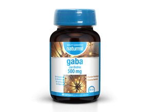 Gaba con biotina 60 cápsulas Naturmil