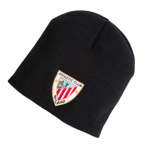 GORRO LANA ESCUDO BF44 Negro