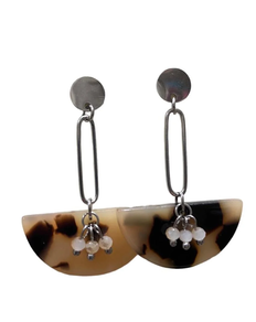 Pendientes simil carey