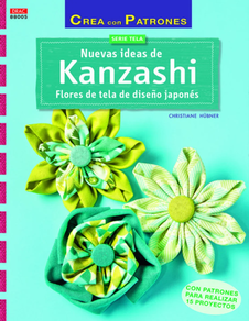 NUEVAS IDEAS DE KANZASHI - FLORES DE TELA DE DISEÑO JAPONES