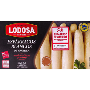 Espárragos Lodosa Denominación de Origen 6-10 frutos muy grueso 17mm 