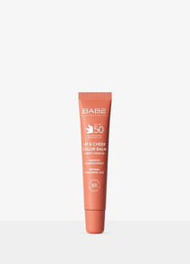 BABÉ LIP&CHEEK COLOR NARANJA BALM SPF50 20ml