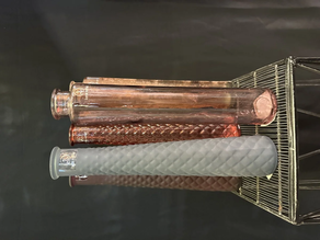 Botellas de cristal decorativo