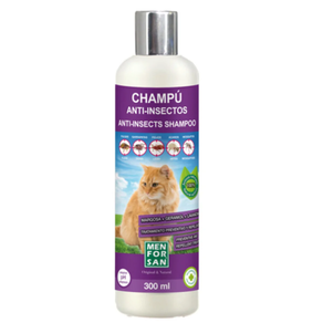 Champú anti-insectos gatos MENFORSAN