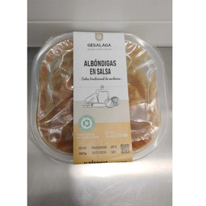 Albóndiga en Salsa de Verduras 300gr