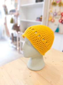 GORRO DE LANA TEJIDO en GANCHILLO Artesanal