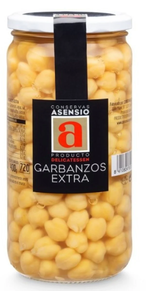 Garbanzos Asensio Extra Frasco 660 Gm
