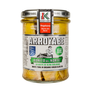 Bonito del Norte «Eusko Label» en aceite de oliva virgen extra ecológico (pack de 6 tarros)