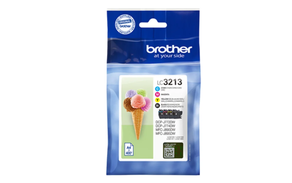 PACK DE 4 CARTUCHO DE TINTA PARA IMPRESORA  LARGA DURACION LC3213 