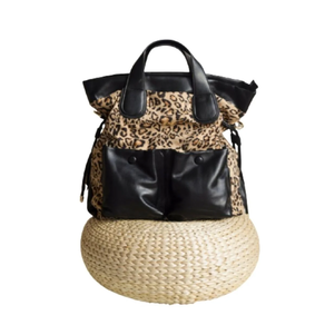 Bolso de mano leopardo