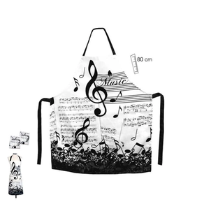 Regalo música: Delantal Musica