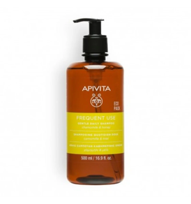 APIVITA CHAMPÚ SUAVE USO FRECUENTE 500 ml FORMATO FAMILIAR