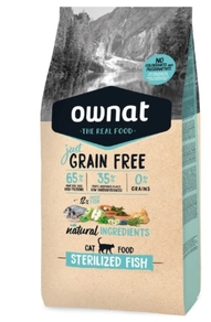 Ownat CAT JUST GF ESTERILIZADO FISH 1KG
